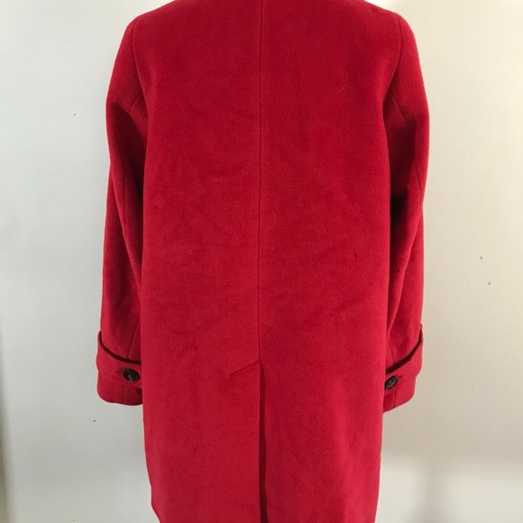 Schneiders Salzburg Sz 8 Wool Angora Blend Coat Single Breasted - Picture 4 of 10